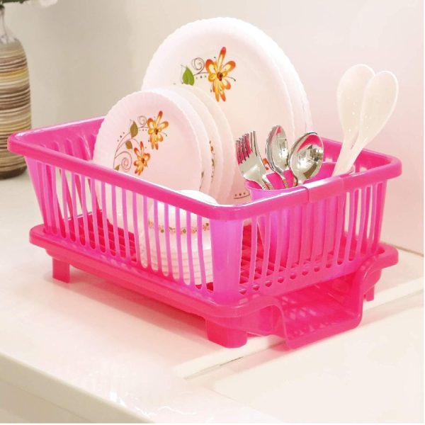3-in-1 Kitchen Sink Cutlery Drying Racks