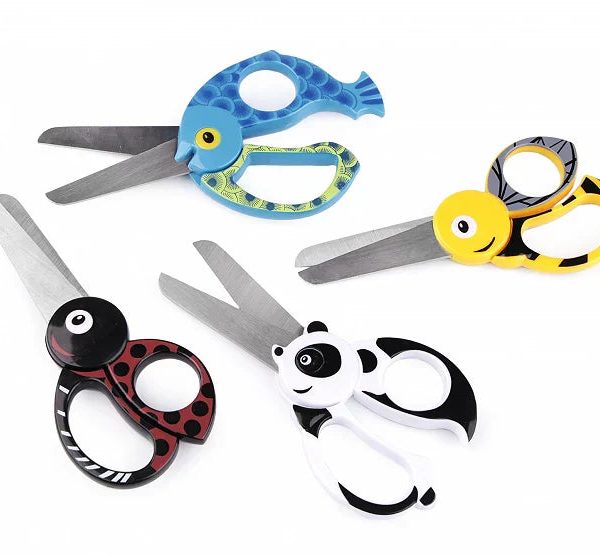 Fiskars Children's Animal Scissors with Fish Motif