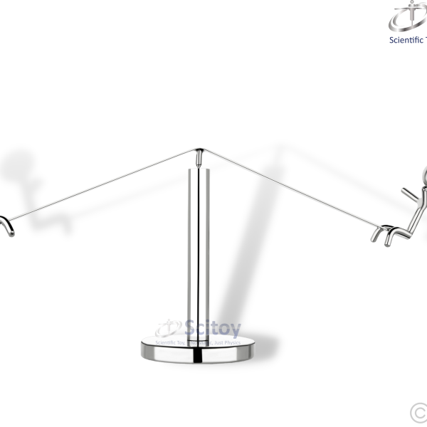 Stainless Steel Balancing See-Saw Table Top for Meditation