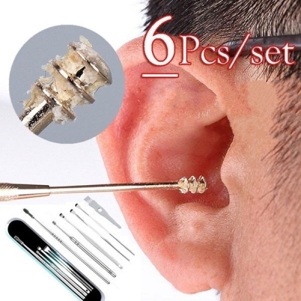 Ear Wax Cleaning Kit (Pack Of 6)